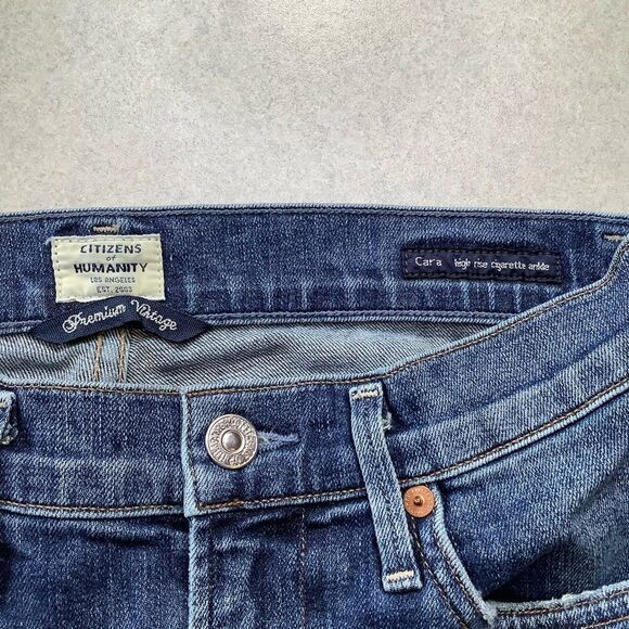 Citizens Of Humanity Cara High‎ Rise Cigarette Ankle 26 Ankara - Picture 5 of 7